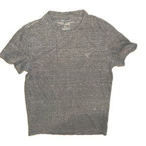 Men’s Crewneck T-Shirt American Eagle Heathered Gray - medium